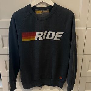 Aviator Nation Ride Sweatshirt - Charcoal - S